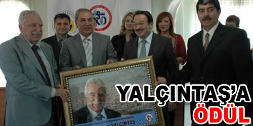Yalçıntaş`a Kırıkkale`den Ödül