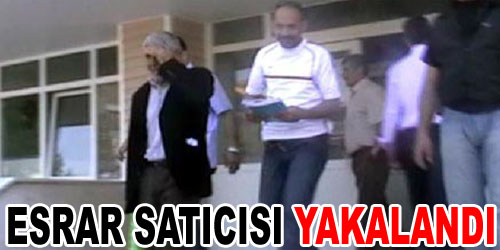 Esrar Satıcısı Yakalandı