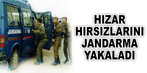 Hızar Hırsızları Yakalandı