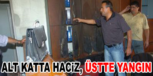 Haciz Şokuna Yangın da Eklendi