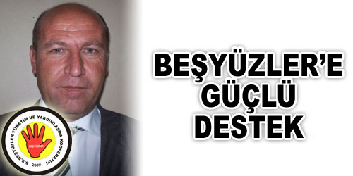 Beşyüzler`e Destek Artıyor