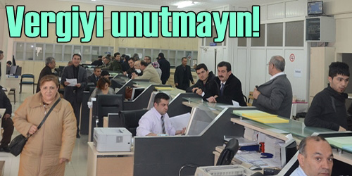 Emlak Vergisini Unutmayın