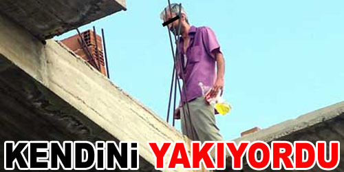 İşsiz Adam, Kendini Yakıyordu