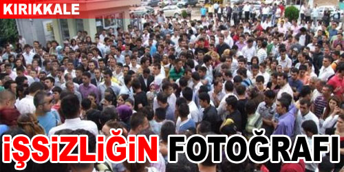 İşsizliğin Fotoğrafı