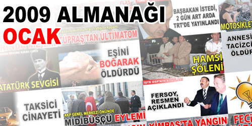 2009 Almanağı - Ocak Ayı