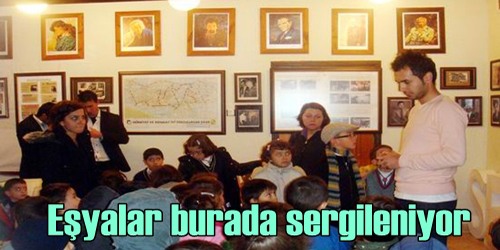 Eşyalar Sergileniyor