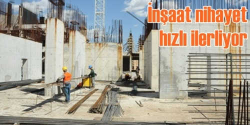 İnşaat nihayet yükseliyor