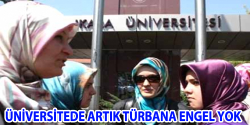 Üniversitede Artık Türbana Engel Yok