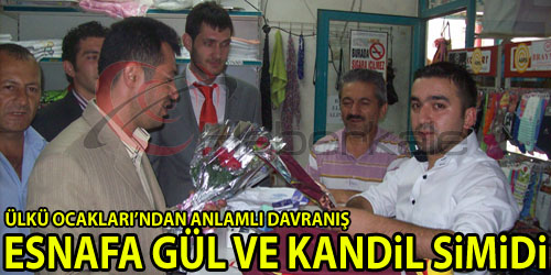 Ülkü Ocakları`ndan Kandil Kutlaması