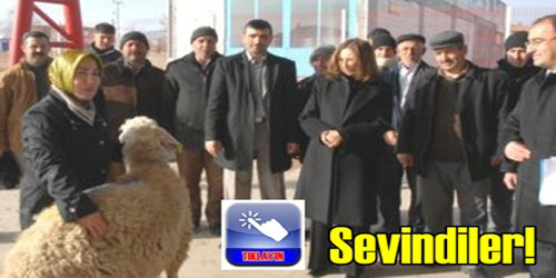 Çok Sevindiler