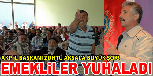 AKP İl Başkanı Yuhalandı