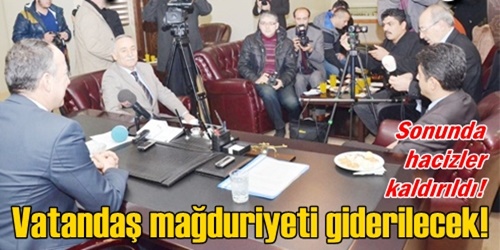 Sonunda hacizler kaldırıldı!