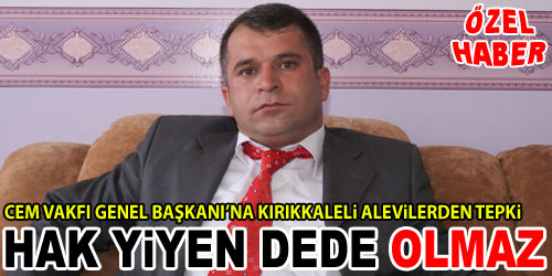 Alevilerden `Hak Yeme` Tepkisi