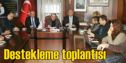 Destekleme bilgisi verdiler