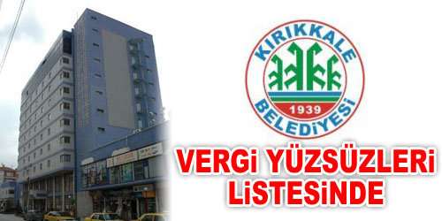 Belediye, Vergi Yüzsüzleri Listesinde