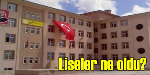 4 Lisede Değişiklik