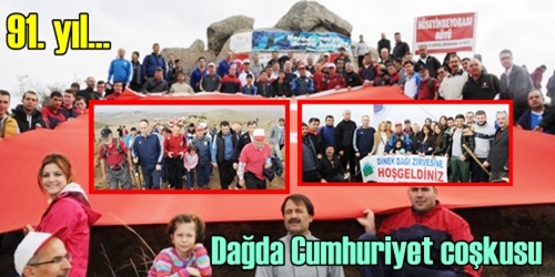 Cumhuriyet için yürüdüler!