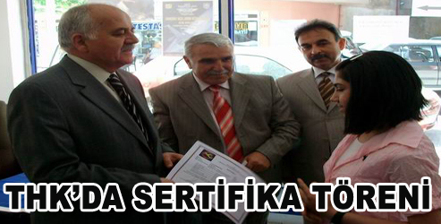 Kursiyerler Sertifikalarını Aldı