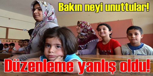 DÜZENLEME YANLIŞ OLDU!