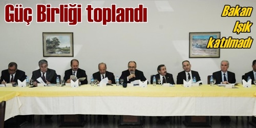 Güç Birliği heyeti toplandı