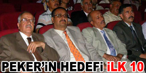 Peker`den İddialı Hedef