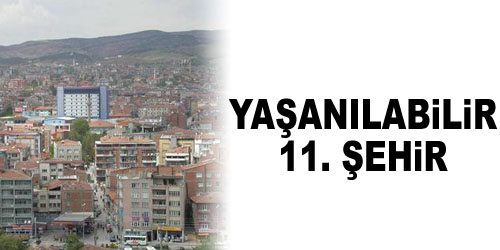 Yaşanılabilir 11. İl Olduk