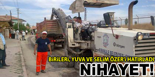 Asfaltla Tanıştılar