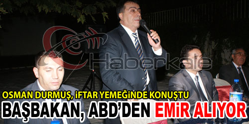Durmuş, İftar Yemeği Verdi