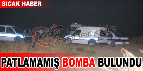Yahşihan`da Top Mermisi Bulundu