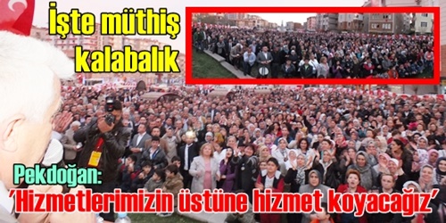 Hizmetlerin üstüne koyacağız