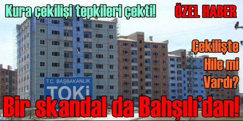 KURA ÇEKİLİŞİ TEPKİLERİ ÇEKTİ!