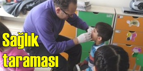 Öğrencilere Sağlık Taraması