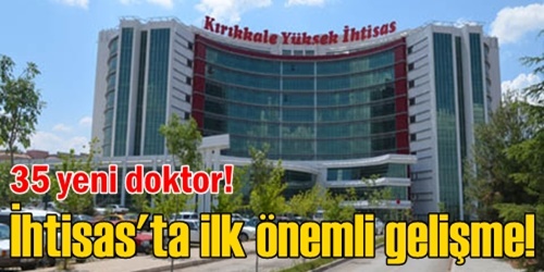 Doktorlar ihtisaslaşacak!