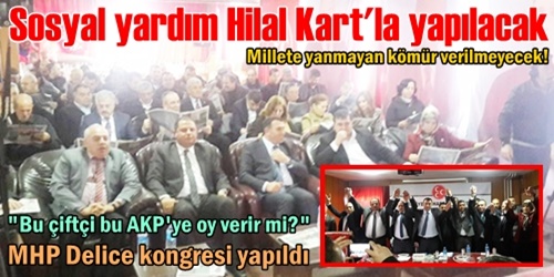  MHP yardımı kimseyi  rencide etmeden yapacak
