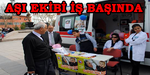 Aşı Ekibi İş Başında