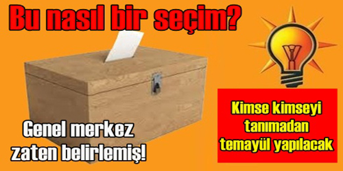 ALIN SİZE SEÇİM