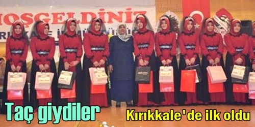 Hafizelere ilk kez taç giydirildi