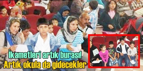 350 Suriyeli çocuk okullu oldu