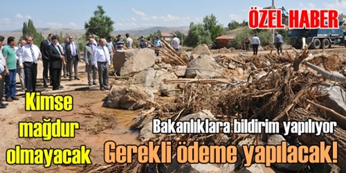 Mağdur olanlara ödeme yapılacak
