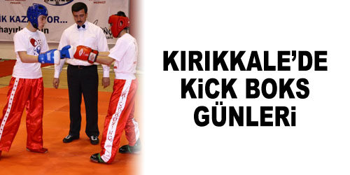 Kick Boks Şampiyonası Başladı