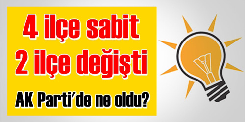 Dört İsim Değişmedi