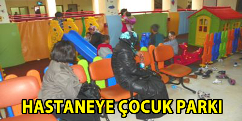 Devlet Hastanesine Çocuk Parkı