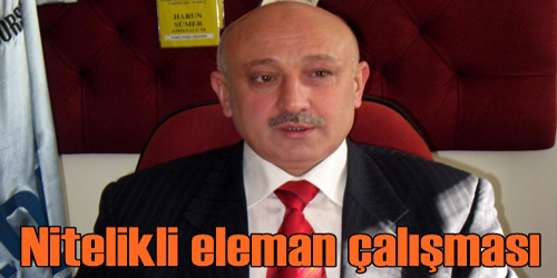 Nitelikli Eleman Yetiştirilecek 