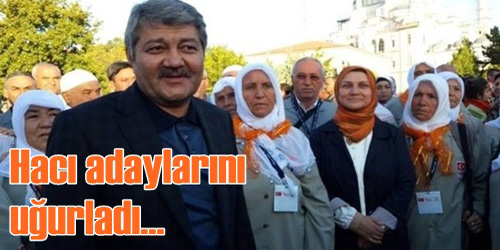 Hacı Adaylarını Uğurladı
