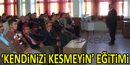 Kasaplara, Kurban Kesme Eğitimi