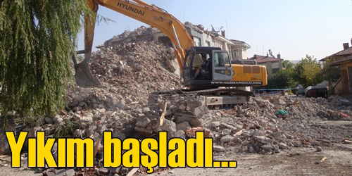 Yıkım Başladı