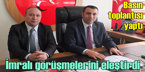 Göçer, Görüşmeleri Eleştirdi