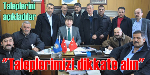 Taleplerimizi dikkate alın