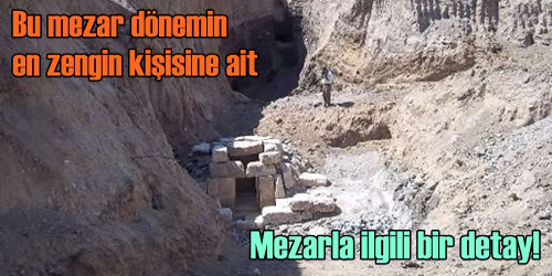 MEZAR YERİ ÇOK VARLIKLI BİRİSİNE AİT