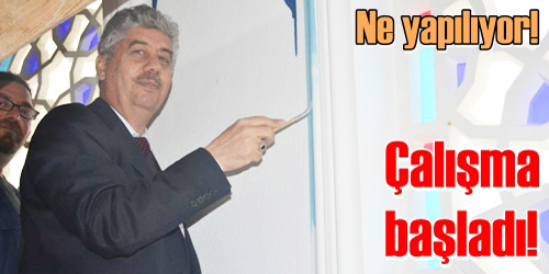 Camide tezyinat işleri başladı